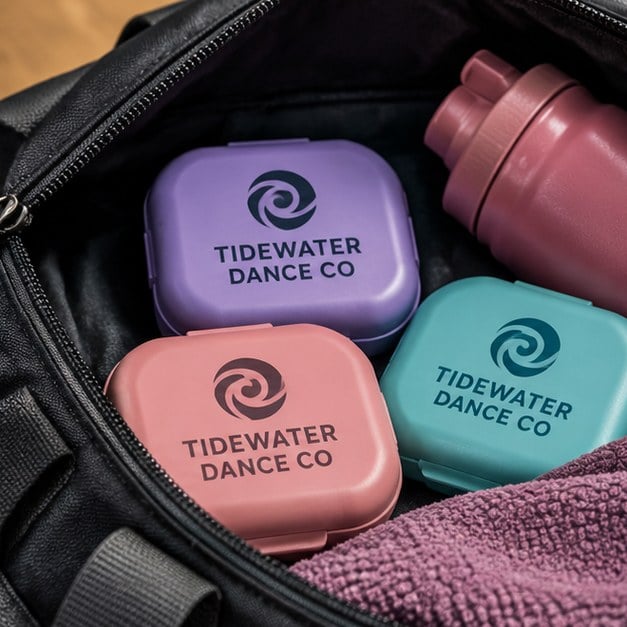 Customer photo of custom silicone ear plug cases